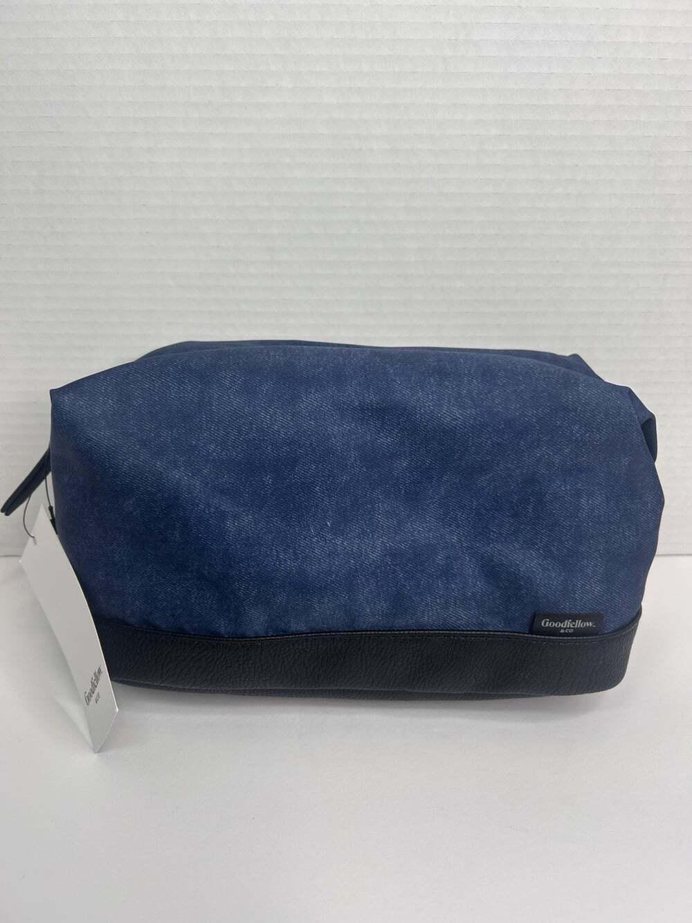 Goodfellow & Co Toiletry Bag, Blue & Black